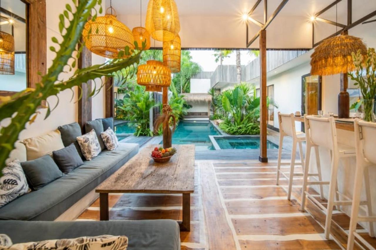 Villa Yogi Surf 3 Canggu Bagian luar foto