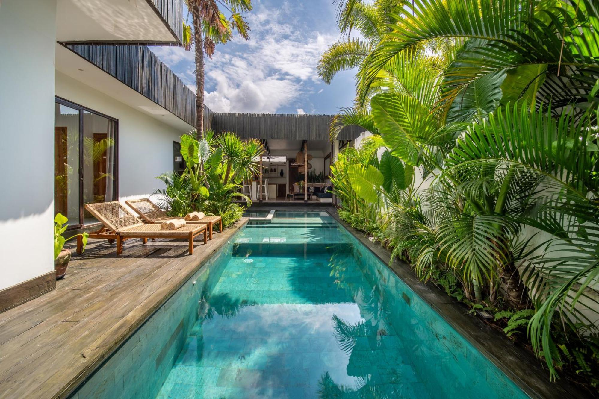 Villa Yogi Surf 3 Canggu Bagian luar foto